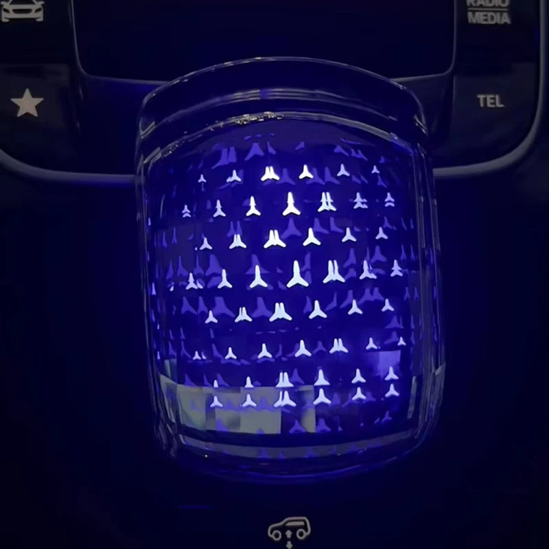 64 Color Light For Mercedes-Benz A B CLA GLA GLB GLE GLS Crystal Handle Gear Shift Knob Automatic Transmission Gear Shifter