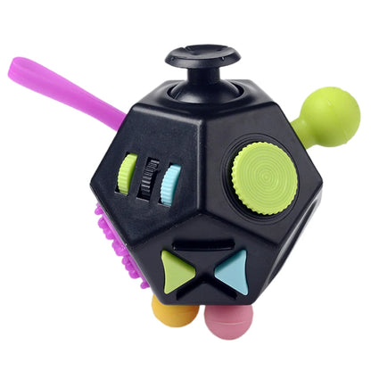 8pcs Fidget Toy Game Set Anti-Stress Fun Desk Handle Educational Stress Relief Finger Play Toys
