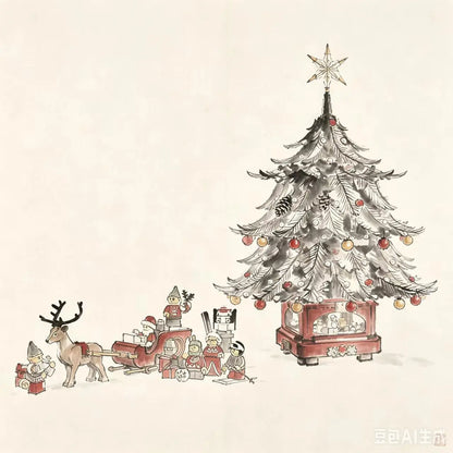 3171pcs NEW compatible Christmas Family Tree Decoration Building Blocks Model Building  Bricks DIY Toys For Birthday Gifts