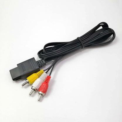 Audio Video Cable 1.8M For Nintendo 64 AV Cable to RCA Super Nintend GameCube N64 SNES Game Cube Accessory