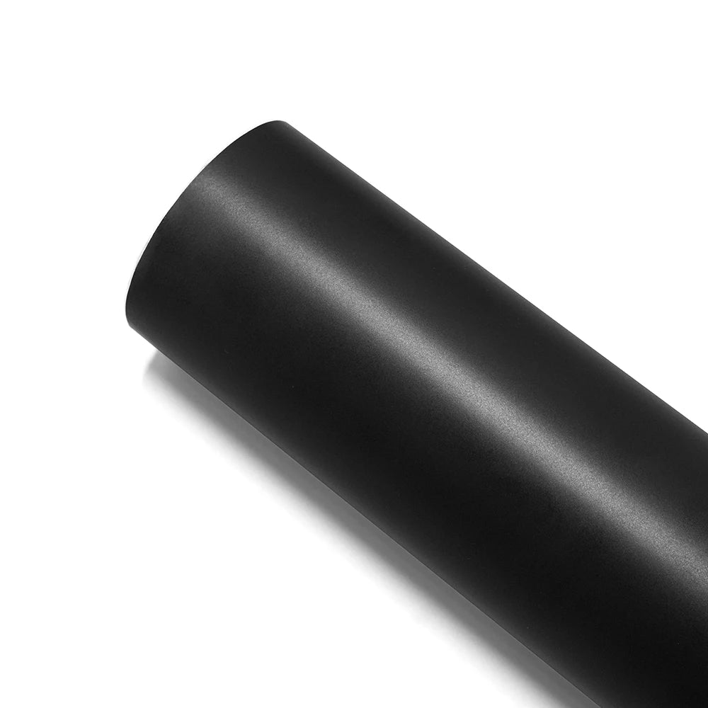 Premium Matte Black Car Vinyl Wrap Film Bubble Air Free Release Decal PVC Motocycle Truck Body DIY Self Adhesive Decoration Film