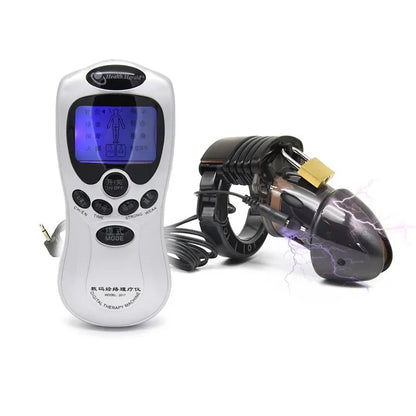 Sex Products Electric Shock Penis Ring Cock Ring Electro Stimulation Medical Therapy Massager Bdsm E-Stim Sex Toys For Men