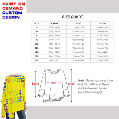 Customized Family Matching Clothes, Printed on Demand, Custom Images, Picture Woman Tops, Yoga Sportswear Shirt Party Uniforms