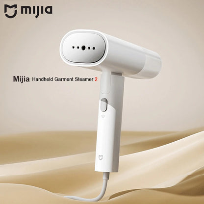 Original Mijia Clothes Steamer 2 Foldable Handheld Garment Steam Iron Portable Home Appliance Iron Steamer for Travel