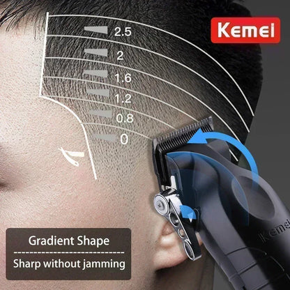 Kemei Hair Clipper Kit KM-2296 KM-2299 KM-1102 Men's Electric Hair Trimmer Machine Professional Hair Cutting Machine for Men