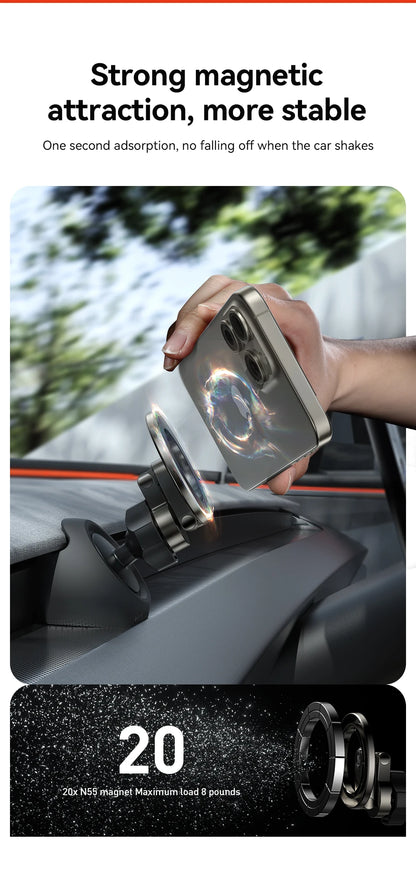 YZ For Tesla Highland Model 3/Y/YL Juniper Strong Magnetic Phone Holder for iPhone 17 16 Pro Max Samsung phones Air Outlet Base