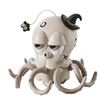 Magical dancing octopus sensing obstacle avoidance octopus light music crawling toy children's birthday gift