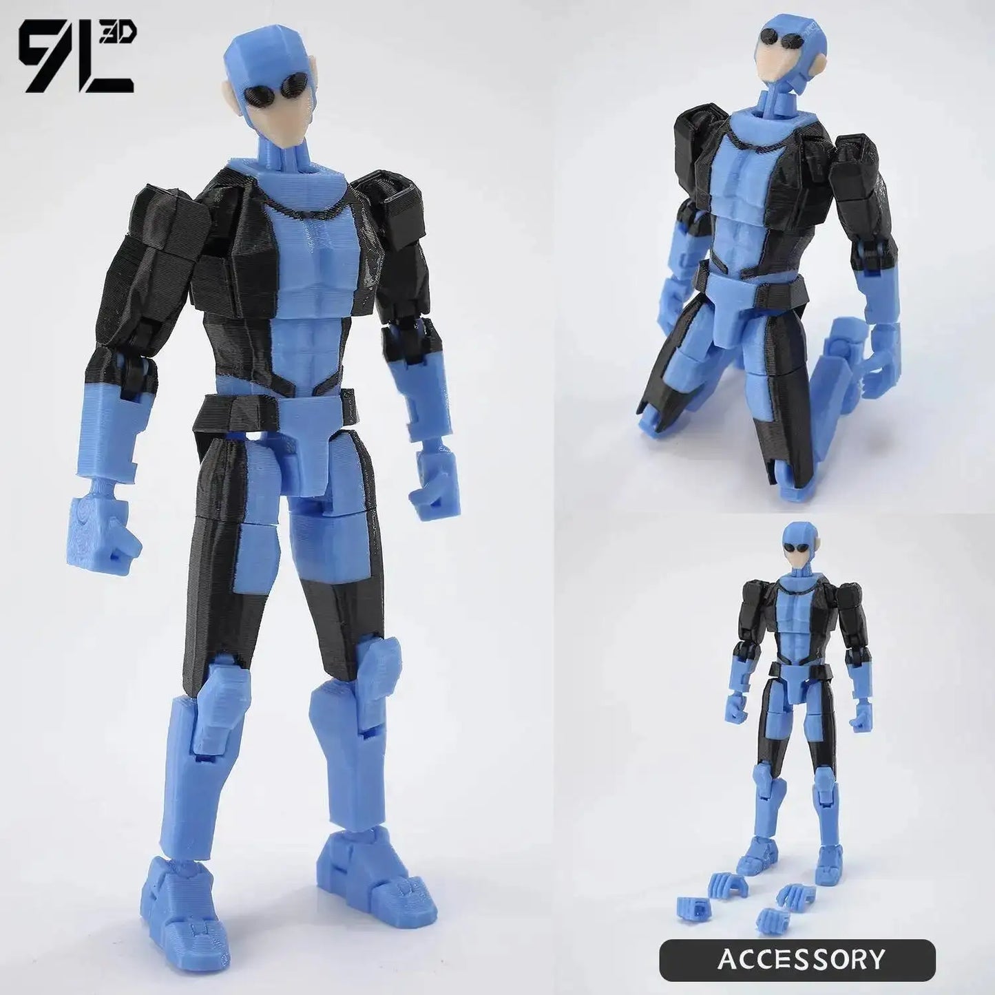 9L3D Invincible Slayer Daryl Dixon Lucky13 Action Figure Dummy13 Multi-Jointed Collectible Model Toys Titan13 Birthday Gifts T13