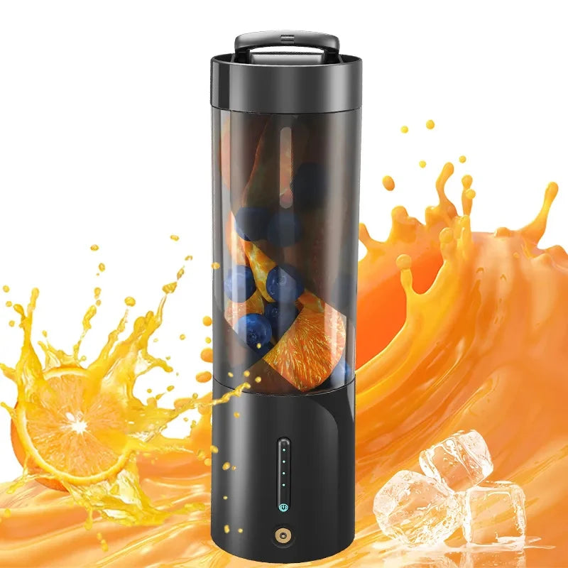New Portable Blender Fresh Juice Mixer Electric Wireless Charge Mini Fruit Mixers Juicer Cup Blender Milkshake Juice Maker Ma