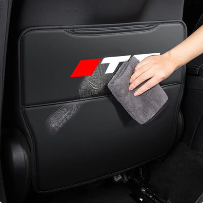 For Audi Q3 Q7 Q8 TT Car Seat Back Anti-Kick Protector Pad Rear Seat Anti-Dirty & Anti-Scratch Mat