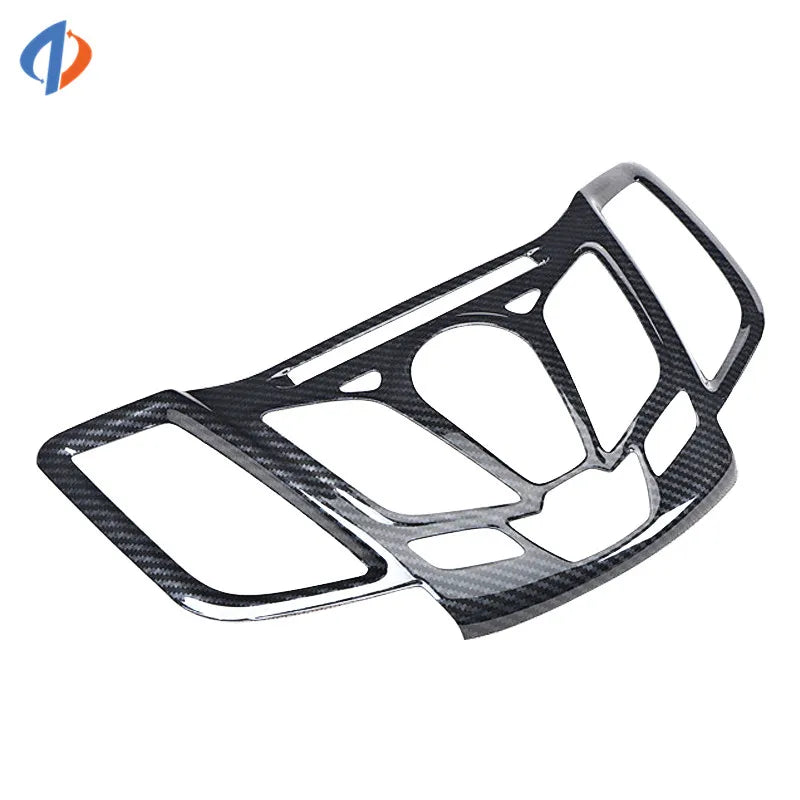 For Ford Fiesta 2009-2013 2011 2012 2013 Center Control CD Player Panel Frame Trim Cover Sticker