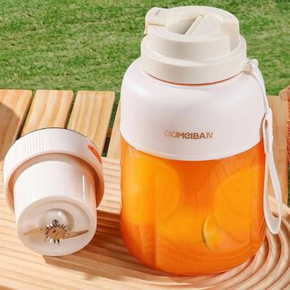 800/1300/1400ml Large Capacity Wireless Portable Juicing Cup Blender 38 Blade Juicing Crushed Ice Summer Juice Smoothie Making