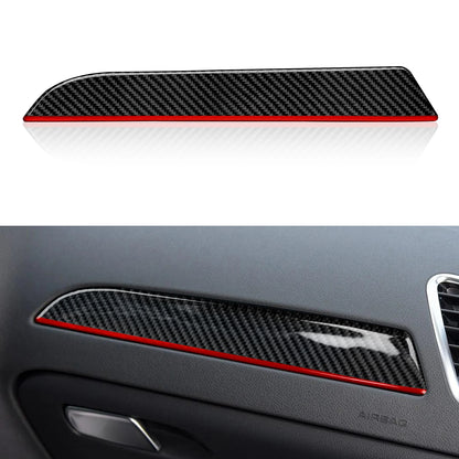 Car Center Console Gear Shift Panel Set, For Audi A4 S4 RS4 A5 S5 RS5 (2007-2016) Carbon Fiber Interior Sticker Trim Accessories