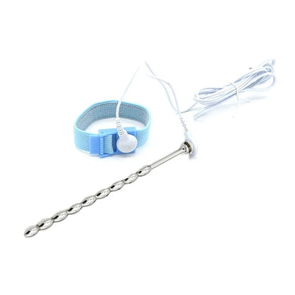 Electric Shock Bdsm Cock Sheath Ball Stretcher Host Cable E-stim Penis Ring Electro Sex Toy for Men Glans Testicle Loops Massage