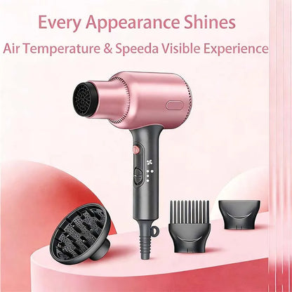 Multi Style Hair Dryer With Comb and Diffuser 3 in 1 Professional Styler Volumizer for Home Salon Use ADVANCED IONIC CARE Built-