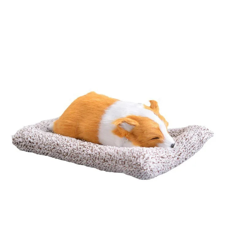 Car Activated Carbon Car Interior Decoration Simulation Dog Center Console Car Supplies Bamboo Charcoal Dog Doll Ornaments
