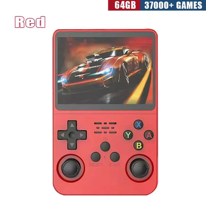 Retro Handheld Game Console R36S 3 5 Inch IPS Screen 64GB 128GB 256GB Portable Gaming Device with Built in Games