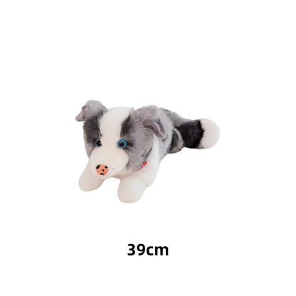 Border Collie Plush Toys Simulated Dog Stuffed Doll Exquisite Home Decor Toys Kawaii Accompany Toys Birthday Surprise Gifts