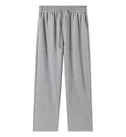 2026 New Cotton Men's Spring Autumn Training Straight Sweat Pants Mid-Season Casual Couple Pants 5Color