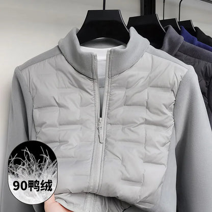 Winter Ultralight Down Jacket with Graphene Technology, 90% Duck Feather Filled, Top-Ranked Water-Resistant Parka City Commute