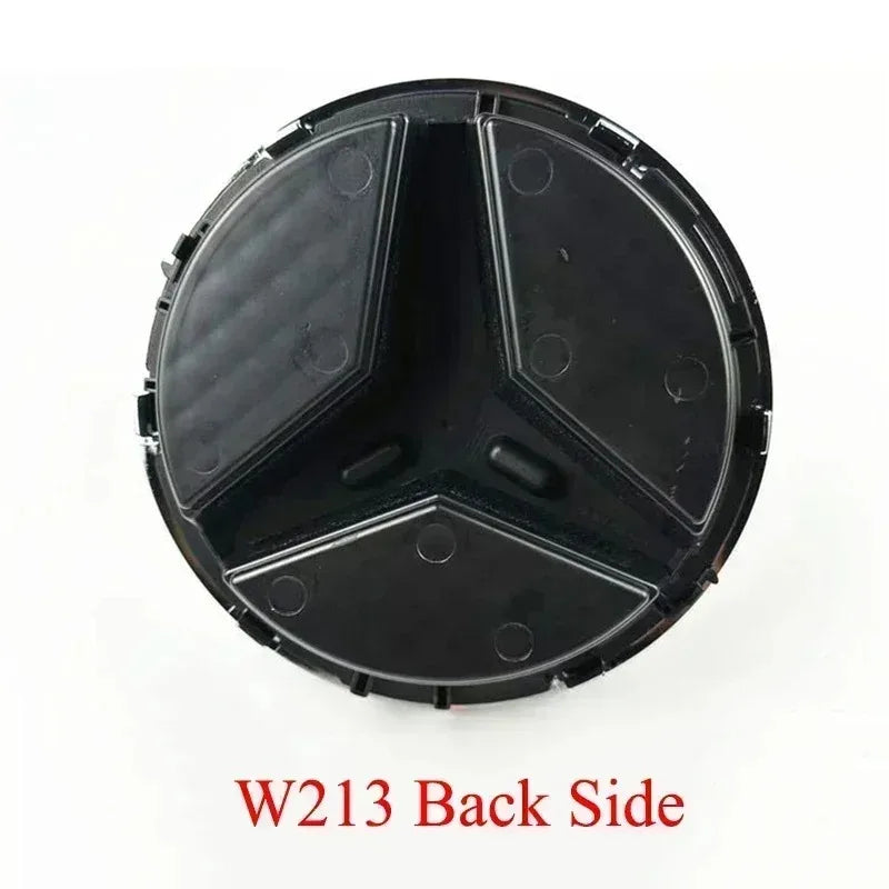 For Mercedes Benz 3D Car Grill Emblem Star Badge Front Grill Logo W204 W205 W213 X253 A B C E S CLA GLB GLC GLE GLS Accessories1