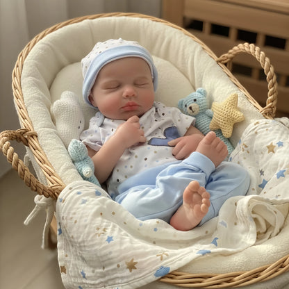 1PC/2 Styles 18Inch/45cm Open Mouth Loulou Soft Silicone Bebe Reborn Girl&Boy Doll With Painted Skin bebe reborn de silicona