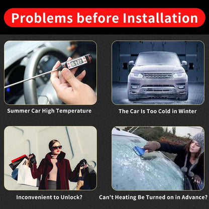 Remote Key Starter,For Toyota Land Cruiser 200 2016-2021 2020 2019 Interior Upgraded Modification accessories,body kit LC200