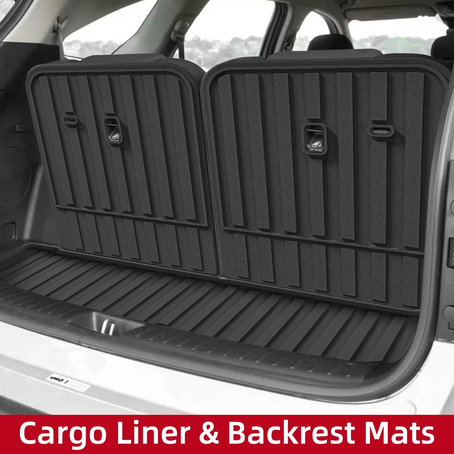 Right Drive for Kia Sorento Fuel 2021-2025 6Seats TPE 3D Floor Mats Trunk Pad Backrest Liner Cargo Car Interior Accessories