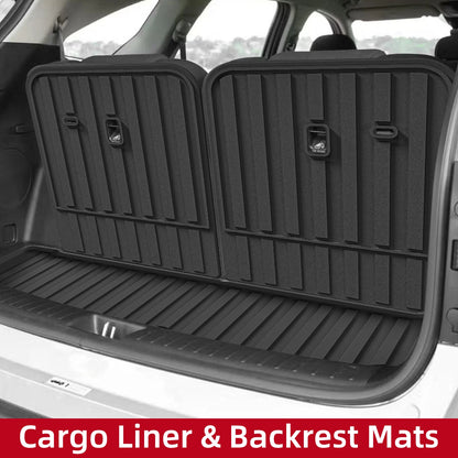 Right Drive for Kia Sorento Fuel 2021-2025 6Seats TPE 3D Floor Mats Trunk Pad Backrest Liner Cargo Car Interior Accessories