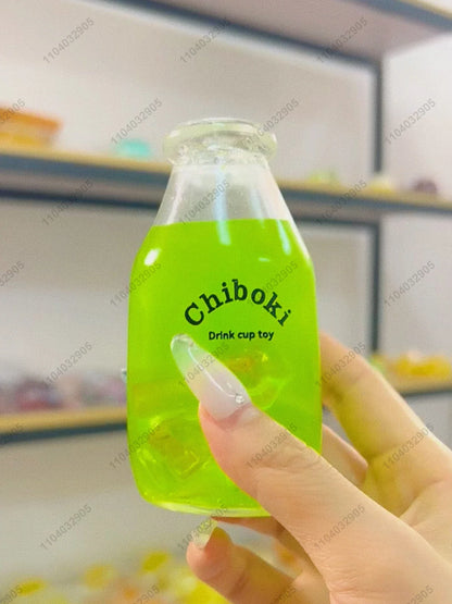 Marble Soda Bottle Fidget Toy Bottle Stress Ball Squishy Toy ASMR Sensory ADHD Autism Anti Stress Relief for Kids & Adult Gifts