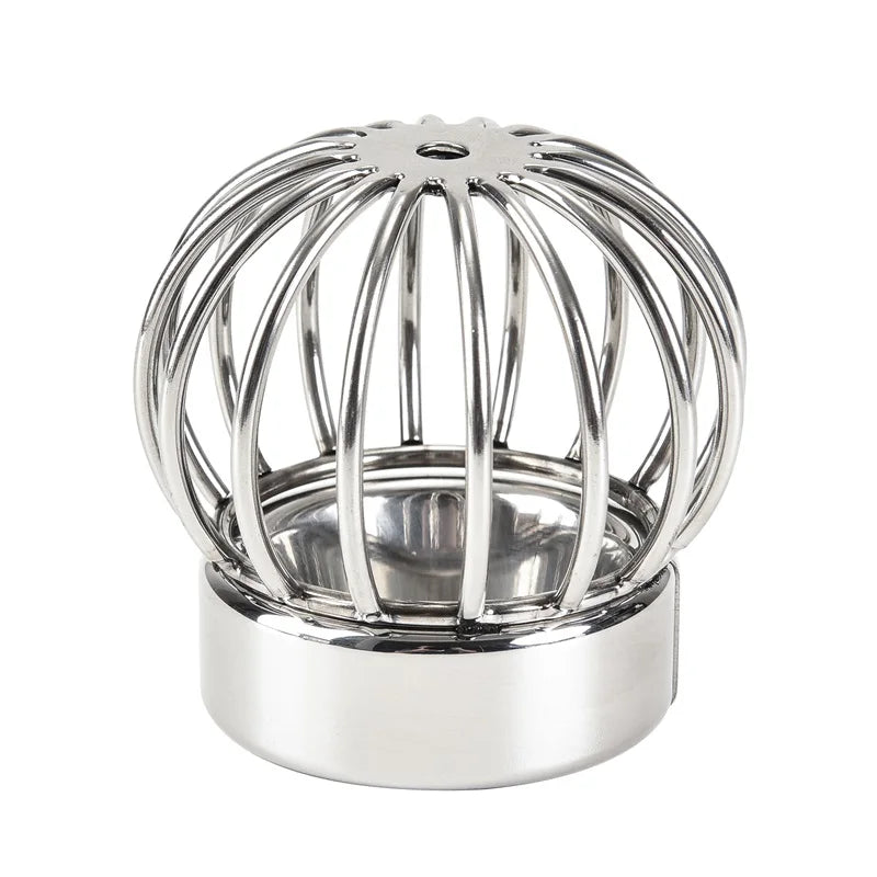 Metal Penis Ring Ball Stretcher Scrotum Lock Stainless Steel Penis Cock Ring Heavy Pendant Weight Bondage Sex Toy