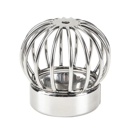 Metal Penis Ring Ball Stretcher Scrotum Lock Stainless Steel Penis Cock Ring Heavy Pendant Weight Bondage Sex Toy