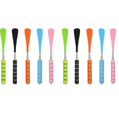 1/5/10 PCS Stretchable Long 30cm-71cm Metal Shoehorn Pregnant Woman Elderly Shoe Spoon No Bending Over Wearing Shoe Spatula