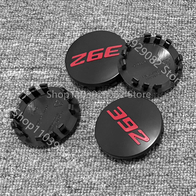 4pcs 63mm SRT Wheel Center Hub Caps For Dodge Nitro Caliber Challenger Charger Journey Caravan Durango Chrysler 300 Car hub caps
