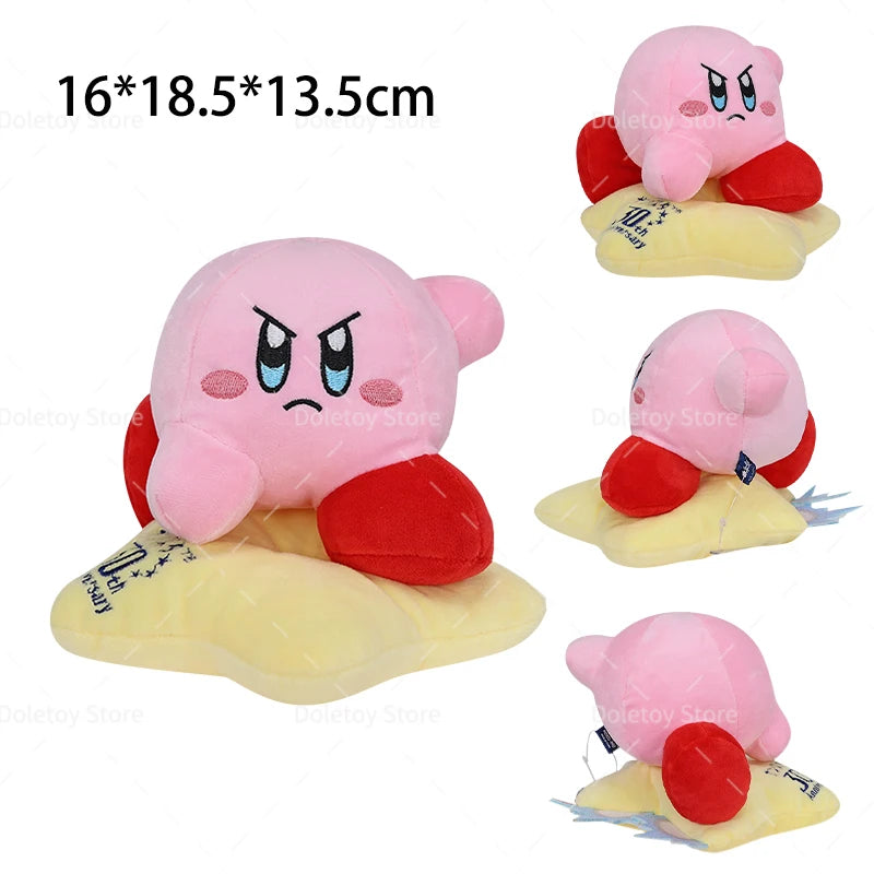 HOT Kirby Plush 25 Styles Kawaii Star Kirby Grey Ghost Kirby Pink Blue Green Red Plush Toy Cute Heart Kirby Doll Birthday Gift