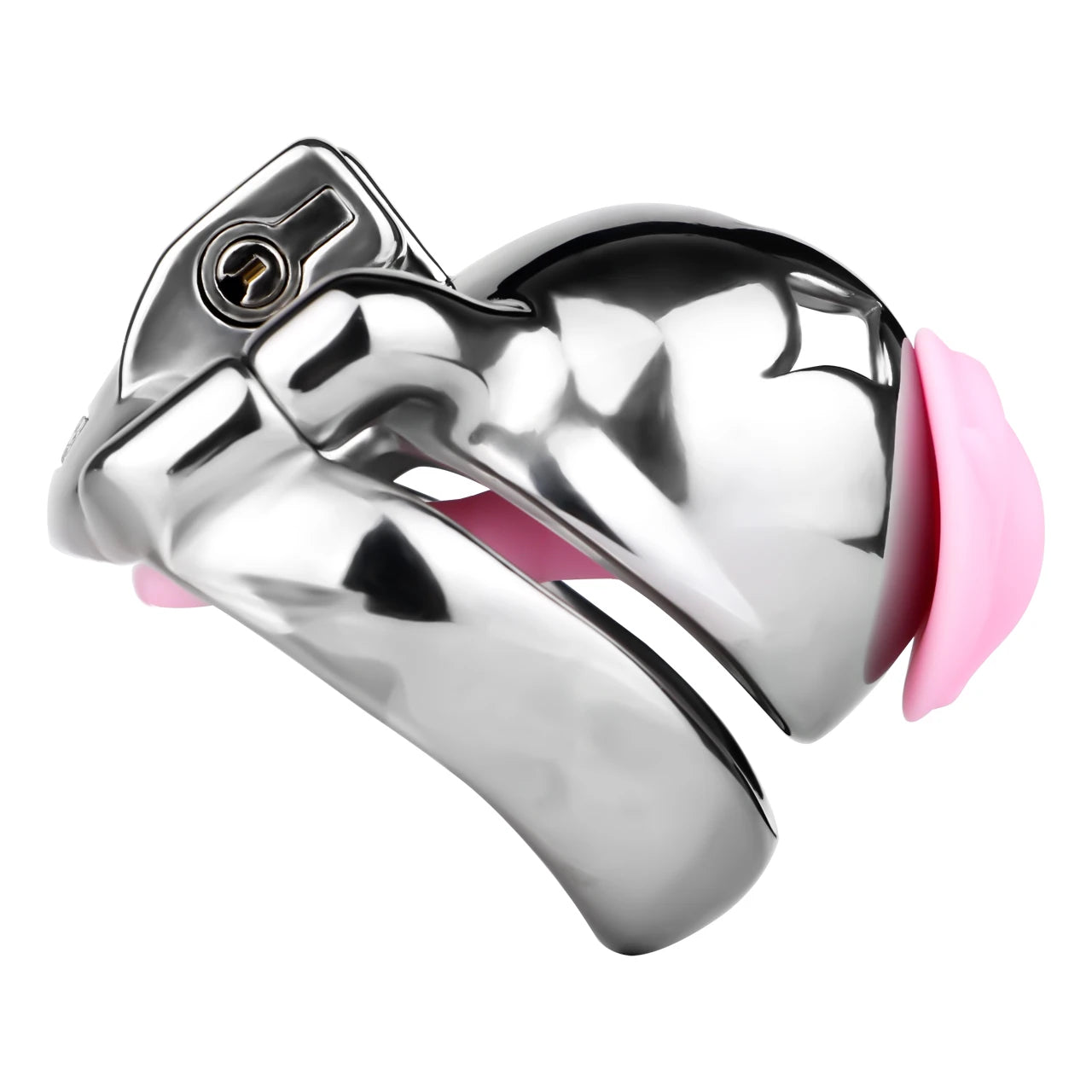 FRRK Meteor Small Mouth Sissies Male Chastity Cage Detachable Silicone Urethral Catheter Adult BDSM Belt SM Sex Tooys For Man
