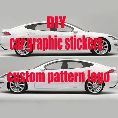 Shenhe Genshin Impact animal Car Decal Protective Film Vinyl Racing Side Graphics Wrap Accessories Spray Paint auto Stickers