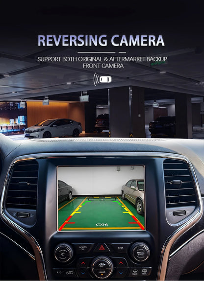 Sinairyu Apple Carplay Android Auto Aftermarket Camera Wireless Module For Jeep Grand Cherokee XJ KL Wrangler Compass Commander