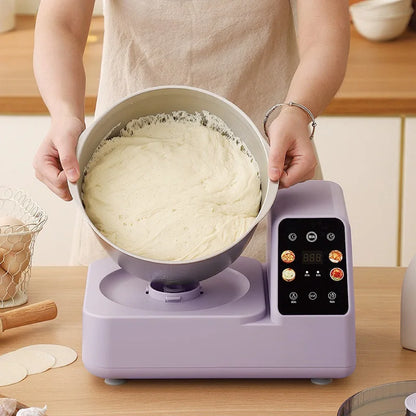 5L Auto Dough Kneading Machine Home 304 Stainless Steel Timing Dough Mixer Multi-functional Fermentation Integrated Kitchen Tool
