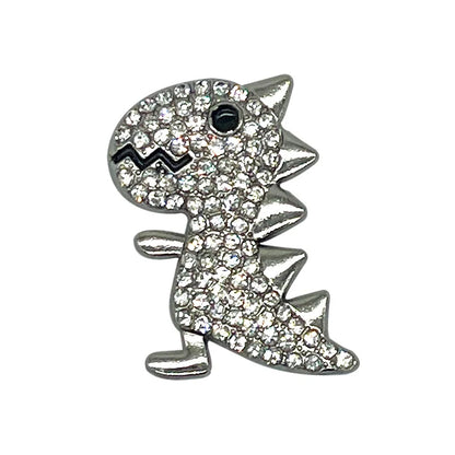 1pcs Designer Butterfly Metal Shoe Charms Bees Dinosaurs Foxes Luxury Decorations for Shoe Accessorie Crab Pins for Women Girls