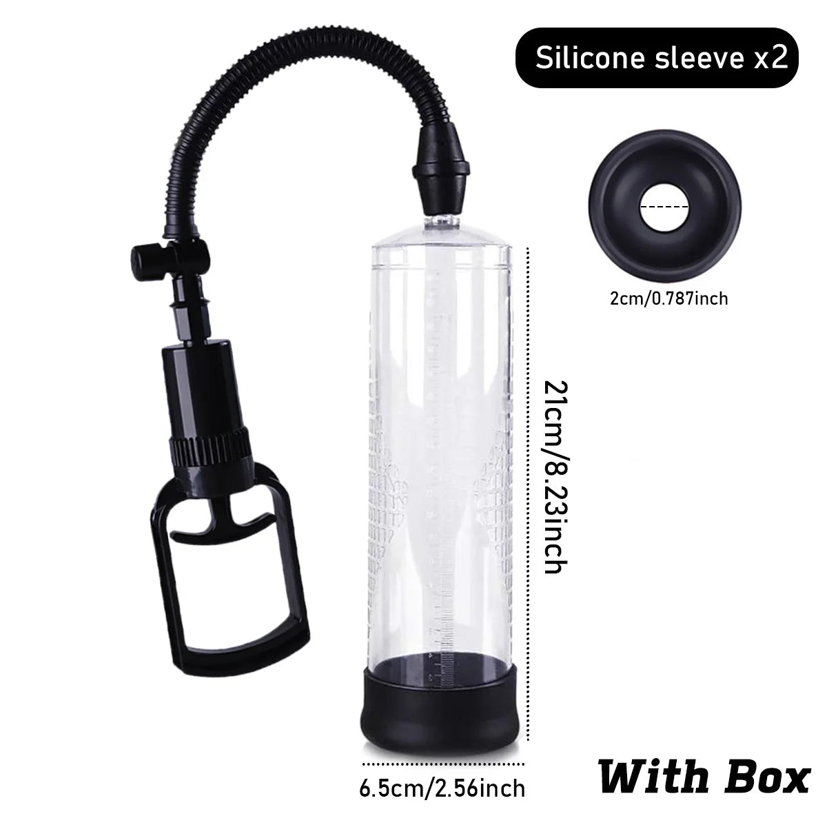 IPX7 Waterproof Electric Pump Penis Erection Enlargement Automatic Vacuum Pump for Men 4 Suction Masturbating Sex Toy for Men