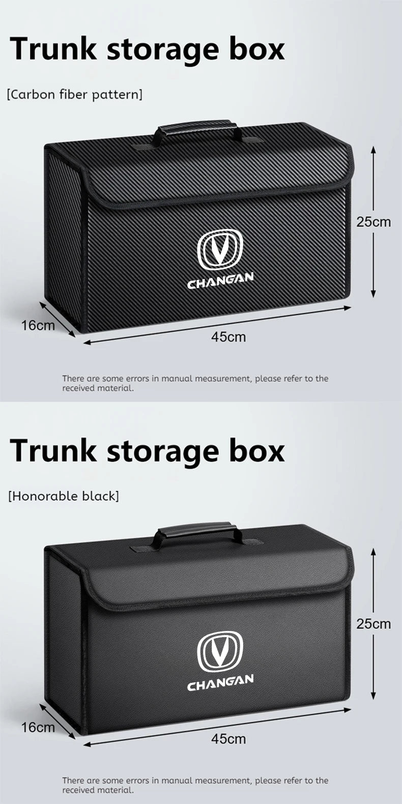 Car Trunk Storage Box Organizer Stowing Tidying Container Bag For CHANGAN UNI-T UNI-K UNI-V CS75PLUS CS55 EADO PLUS CS35 CS55