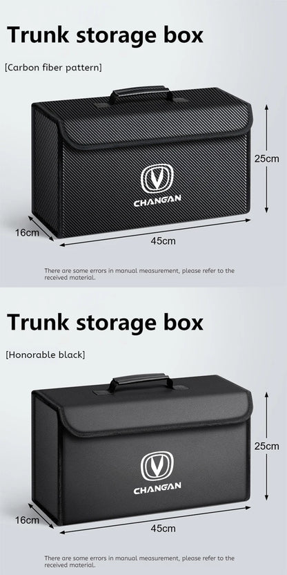 Car Trunk Storage Box Organizer Stowing Tidying Container Bag For CHANGAN UNI-T UNI-K UNI-V CS75PLUS CS55 EADO PLUS CS35 CS55