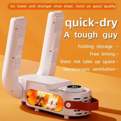 New hot shoe dryer shoe dryer folding drying retractable intelligent shoe dryer artifact can be folded and easily stored.