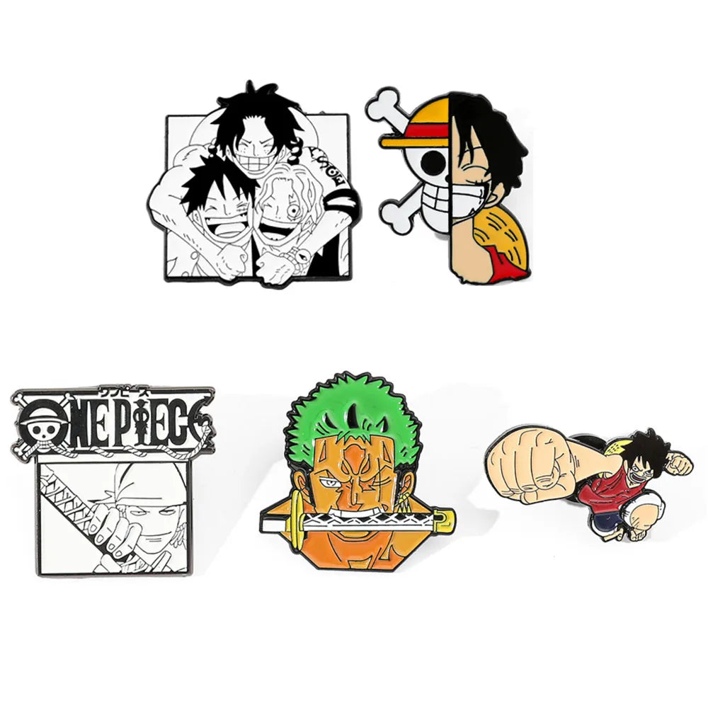 Wholesale Anime Custom Brooches Enamel Pins Cartoon PCS Lapel Badges Animal Funny Jewelry Gifts for Kids Friends