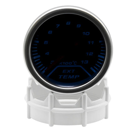 2" 52mm Exhaust Gas Temperature Gauge Auto Car LED EGT Voltmeter Tachometer Turbo Boost Oil Water Temp Gauge For Car Racing 12V