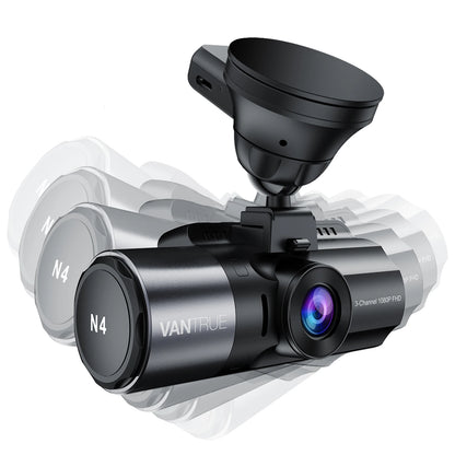 VANTRUE Dash Cam GPS Receiver Module Type C USB Port Car Suction Cup Mount for Windows and Mac
