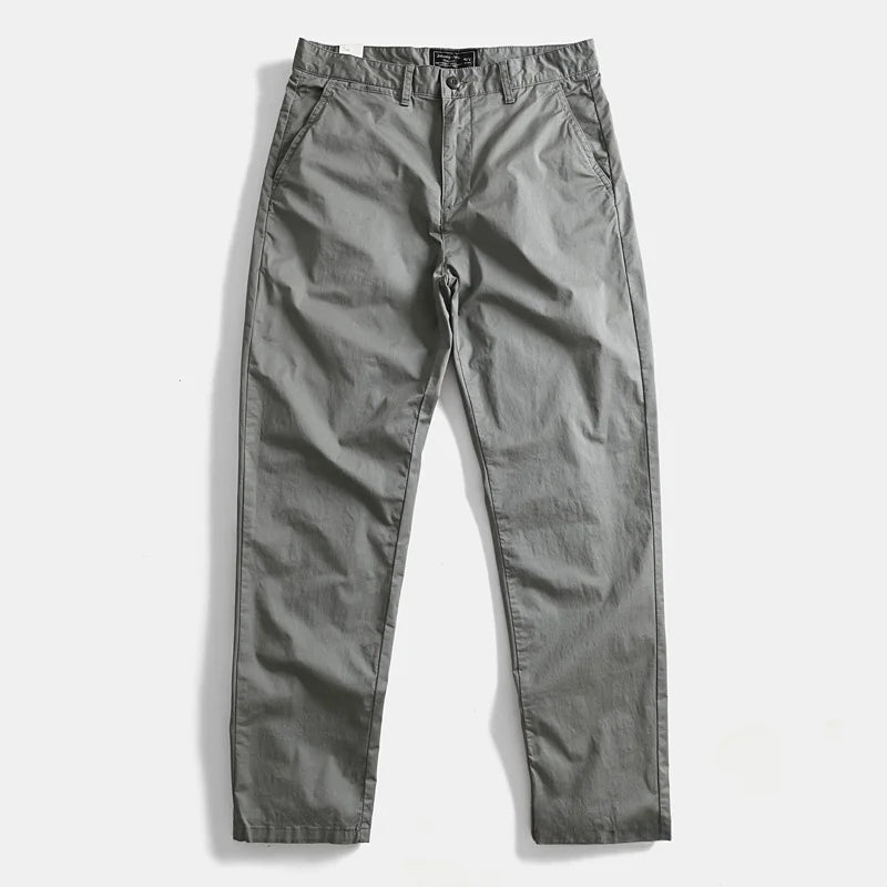Heavyweight Thick Japanese Retro Pure Cotton Work Trousers Autumn Winter Men's Loose Casual Outdoor Straight Leg Pants Large ...