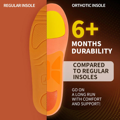 Flat Feet Orthopedic Sport Insole High Arch Support Plantar Fasciitis Men Women Sneaker Orthotic Insoles Plantillas Insert Sole