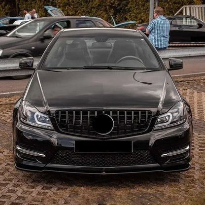 XVIP For Mercedes W204 Grille Benz C-Class C204 S204 2007-2014 C180 C200 C250 C300 C350 Diamond AMG GT Style Front Bumper Grille